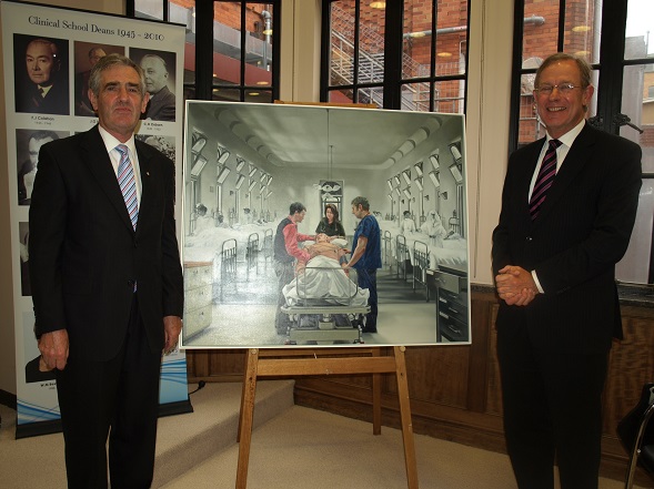 Kerry Breen and Michael Davies with the centenary art  work thumbnail.jpg